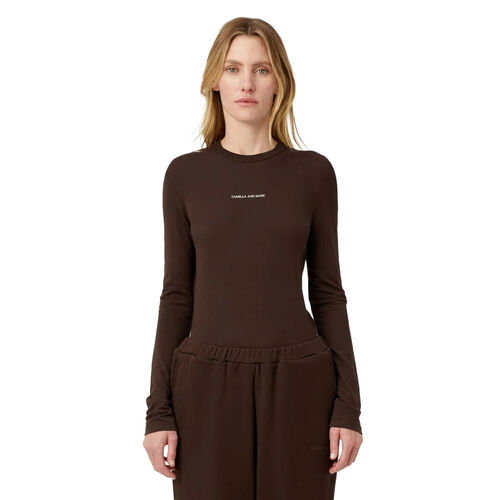 Camilla and Marc Park Long Sleeve Logo Top